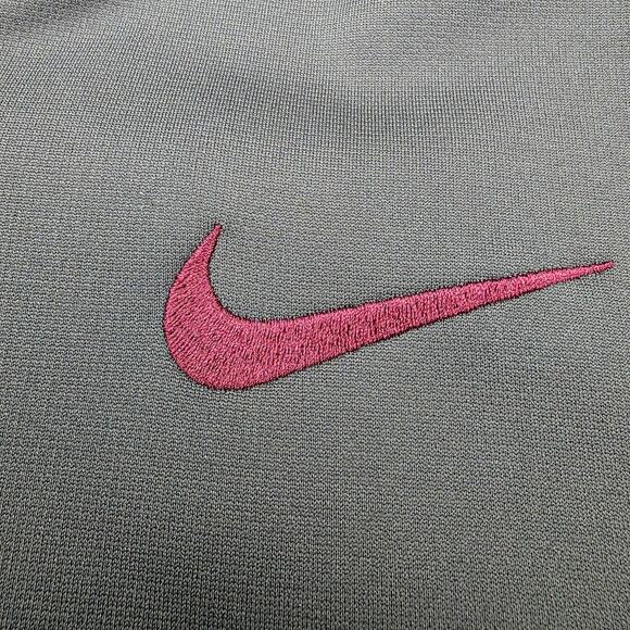 Nike Hoodie Mens XL Gray Red Therma-Fit Pullover Sweatshirt Fleece Athletic - Picture 13 of 16